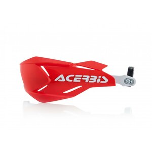 Acerbis Handschutz X-Factory Rot Weiß inkl. Anbaukit