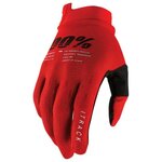 100% Handschuhe Itrack Rot Schwarz