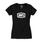 100% T-Shirt Damen Essential Schwarz