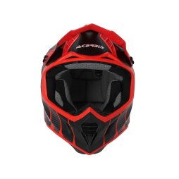 Acerbis Helm X-Track 2206 Neonrot Schwarz