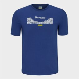 GOTLAND T-SHIRT - BLAU