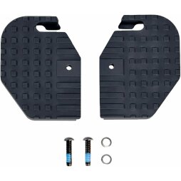 EXTENDED FOOTREST-  BLACK ANODIZED